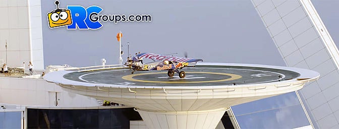 Red Bull Heli Pad Landing