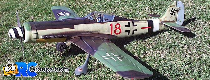 Blog of the Week - Focke Wolf FW 190 D-9 Scratch Built in 2009