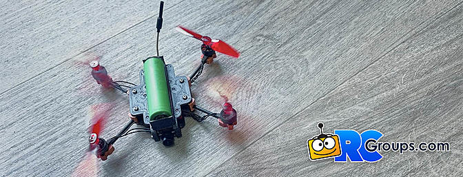 3D Printed Foldable Long Range FPV Drone