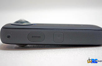 One X2 Side view with Mic and Power Button