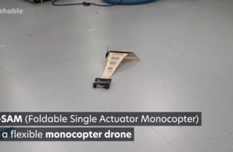 F-SAM Folding Monocopter Drone
