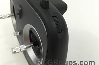 Gimbal pitch control wheel