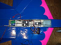 Name: CIMG0007.jpg
Views: 263
Size: 77.5 KB
Description: messy messy messy....the electron 6 is only temprary - it was just so i could set things up, and test out the motor. ill add an AR500 later