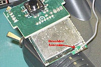 Name: IMG_0282.jpg
Views: 539
Size: 119.7 KB
Description: Desolder the antenna from the Turnigy module.