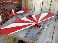 Name: img_01.jpg
Views: 3397
Size: 85.4 KB
Description: Funder & Lightning #4, Orange Bang.  Built with Dow FFF (wings) and CF88 (tail).