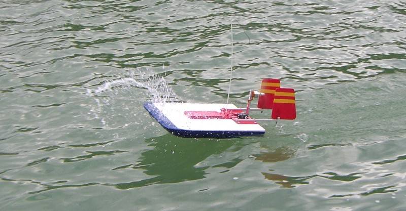 homemade rc airboat