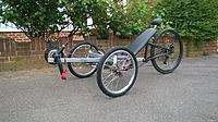 Name: mkllf.jpg
Views: 251
Size: 762.4 KB
Description: Just finished my pedal powered tadpole trike . 
27 speed ,  USS and discs all round high spec home built trike