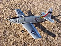 Name: 800mm A-1 Skyraider 005.jpg
Views: 275
Size: 306.6 KB
Description: Airfield 800mm A-1 Skyraider from Nitroplanes.com