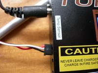 Name: DSCN3685.jpg
Views: 1644
Size: 74.0 KB
Description: See the polarity of connector I changed it to be  in concordance with charger polarity If you don't doit you have green and red solid leds 