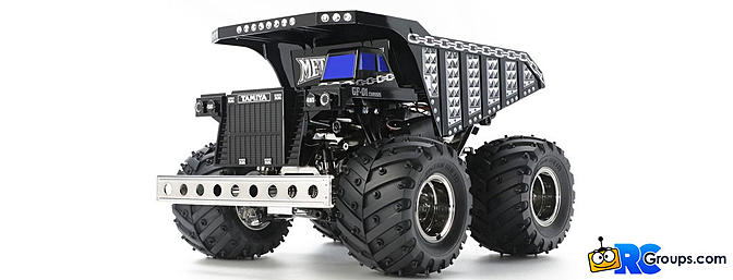 tamiya metal dump truck