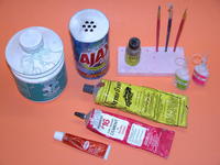 Name: DSCN0178.jpg
Views: 777
Size: 85.2 KB
Description: Some of the consumables used on this kit assembly job: Abrasive, filler, putty, and adhesive and cohesive glues.