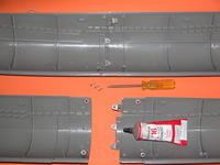 Name: DSCN0185.jpg
Views: 937
Size: 56.3 KB
Description: Mechanical fasteners and cohesive cement were used to assemble the hull quarters.