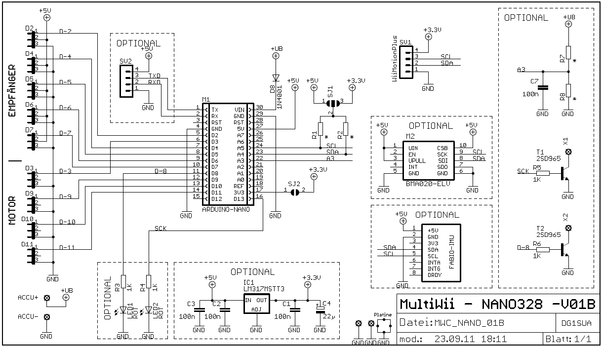 Sc 100 nano схема подключения