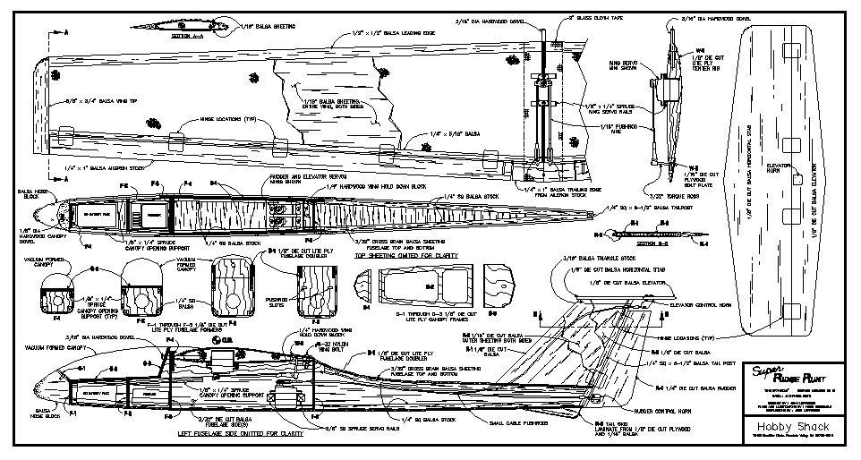 ridge runt rc glider