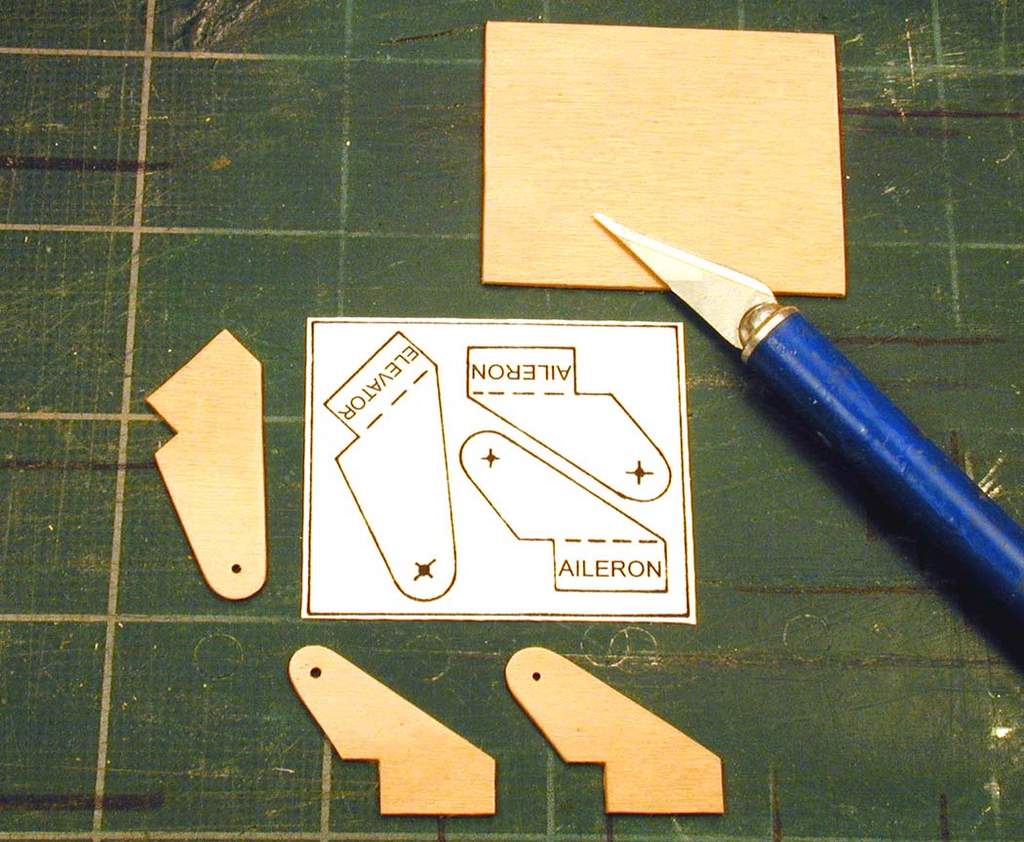 Name  Cut Out Control Horns From Thin Aircraft Plywood Jpg Views