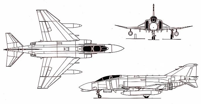 Attachment browser: F-4 Phantom 3-view.JPG by S55 - RC Groups