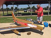 Name: image.jpg
Views: 233
Size: 958.7 KB
Description: Greg Wright's Tomahawk model F-86.  it weights 75 lbs and flies incredibly scale.