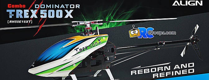 Align T-REX 500X Dominator Super Combo