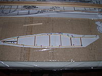 Name: 100_3031.jpg
Views: 58
Size: 197.0 KB
Description: One side of fuselage longerons were built as the first step on a build to be continued. Longerons are 1/8 sq spruce and uprights are 1/8 sq. med. grade balsa.