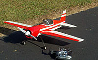 Name: 2014-09-20_8.jpg
Views: 181
Size: 272.8 KB
Description: I bought the air frame after it had been wrecked.  It took me all of last summer to get it configured to fly OK.