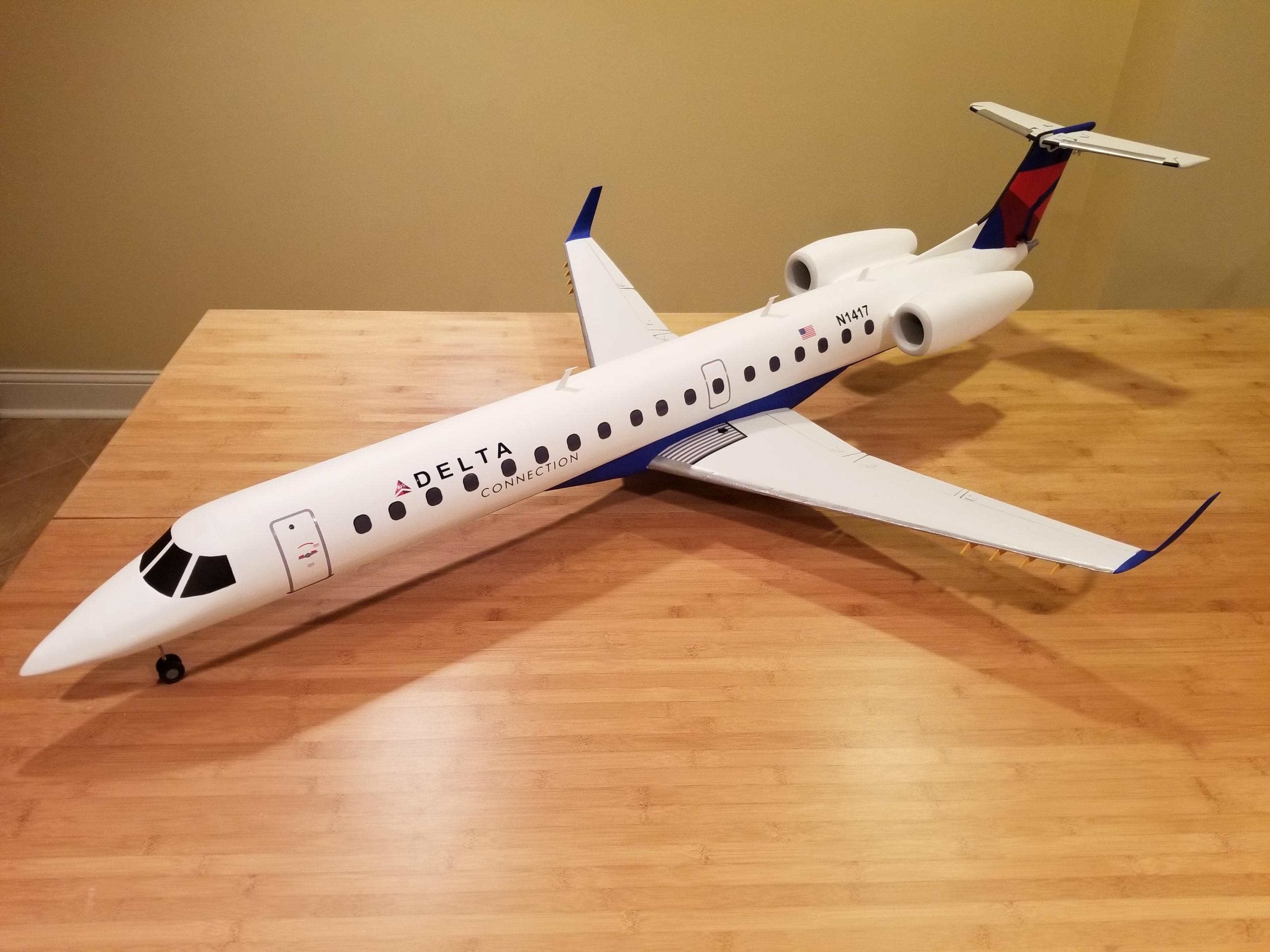 Download 1 18 Erj 145xr Plans Instructions And Stl Files Rc Groups