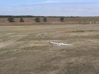 Name: landing.jpg
Views: 4176
Size: 55.7 KB
Description: Landings were best done sliding to a stop on grass.
