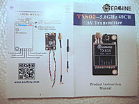 Mini Review Eachine Tx805 5 8g 40ch 25 200 600 800mw Fpv