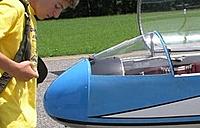 Name: jad112crz pitot.jpg
Views: 258
Size: 41.7 KB
Description: The minimal bent tube just in front of the windscreen of the full-size Blanik I reproduced in quarter-scale. Not the best picture but the only one that illustrates how the tube angle was chosen according to the airflow around the blunt nose