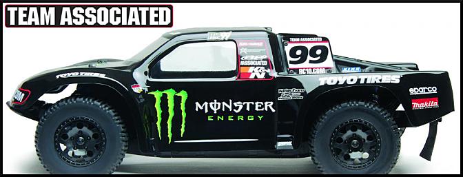 NEW! SC10 Monster Energy Contender Body