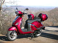 Name: DSCN2194.jpg
Views: 415
Size: 134.5 KB
Description: Scenic overlook at Percy Warner Park here in Nashville. My ride is a Carino 150 Le from www.gsmotorworks.com