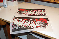 Name: Photo 7.jpg
Views: 160
Size: 87.8 KB
Description: Printed decals removed from the backing sheet and ready for waterproofing.