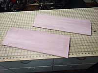 Name: Cores are cut and sanded.jpg
Views: 71
Size: 3.07 MB
Description: Modified Clark YH airfoiled cores, hot wired from pink house insulation foam.