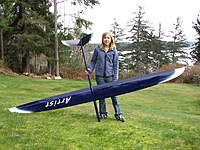 Name: Josie & Artist 012.jpg
Views: 844
Size: 138.3 KB
Description: The Artist has landed!   Even Josie is up for a photo shoot.