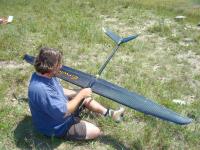 Name: LEGfest Erwin.jpg
Views: 503
Size: 222.6 KB
Description: Greg readies the Erwin for flight in the light wind.