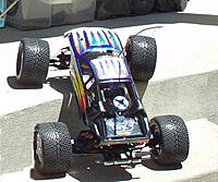 Name: T-Maxx_Buggy (2).jpg
Views: 41
Size: 44.7 KB
Description: TMaxx 15 w/new Body and Wide Suspension