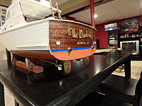 Name: PA020014.jpg
Views: 252
Size: 666.3 KB
Description: I wanted the planks to show (as they did on the real boat due to expansion and contraction) so the plank sides were painted black before application