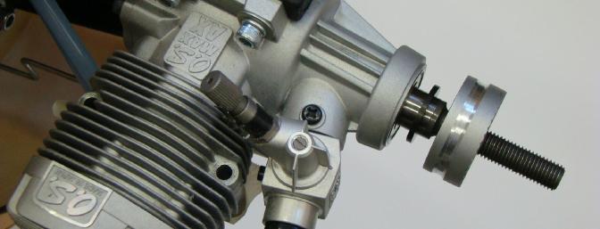 Thrust Washer and Drive Hub on the Engine