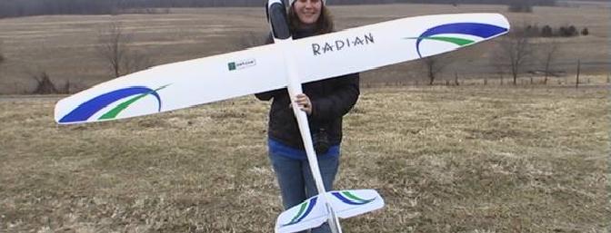 parkzone radian glider