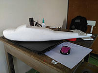 Name: Fuselaje.jpg
Views: 0
Size: 251.4 KB
Description: The fuselage made of EPP and sanded.