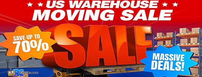 US WAREHOUSE MOVING SALE and MORE - Hobbyking