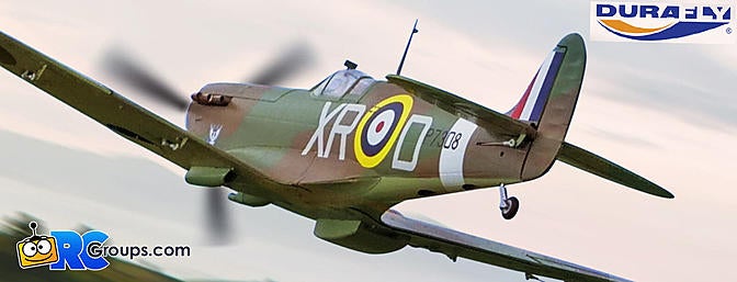 Durafly (PNF) Supermarine Spitfire Mk2a WWII Fighter EPO, 57% OFF