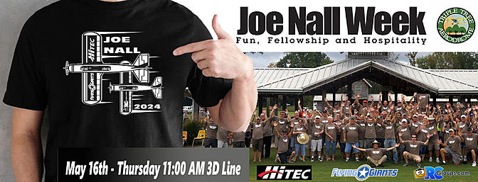 Joe Nall Shirts 2024! Hitec and RCGroups.com Join Forces!