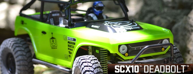 Review Axial SCX10 Deadbolt 4WD RTR - RC Groups