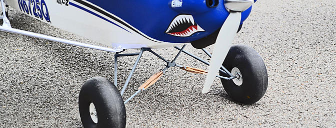 carbon undercarriage rc aircraft