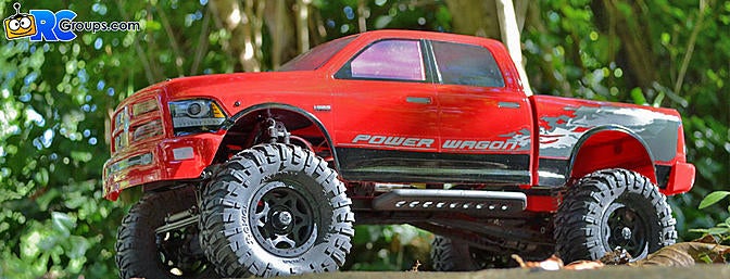 Review Axial Ram Power Wagon Scale Electric 4WD - Review - Groups