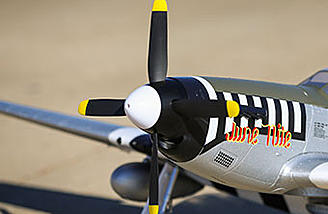 Corsair E-flite P-51D Mustang 1.2m 10.5 x 8 4 Blade Propeller