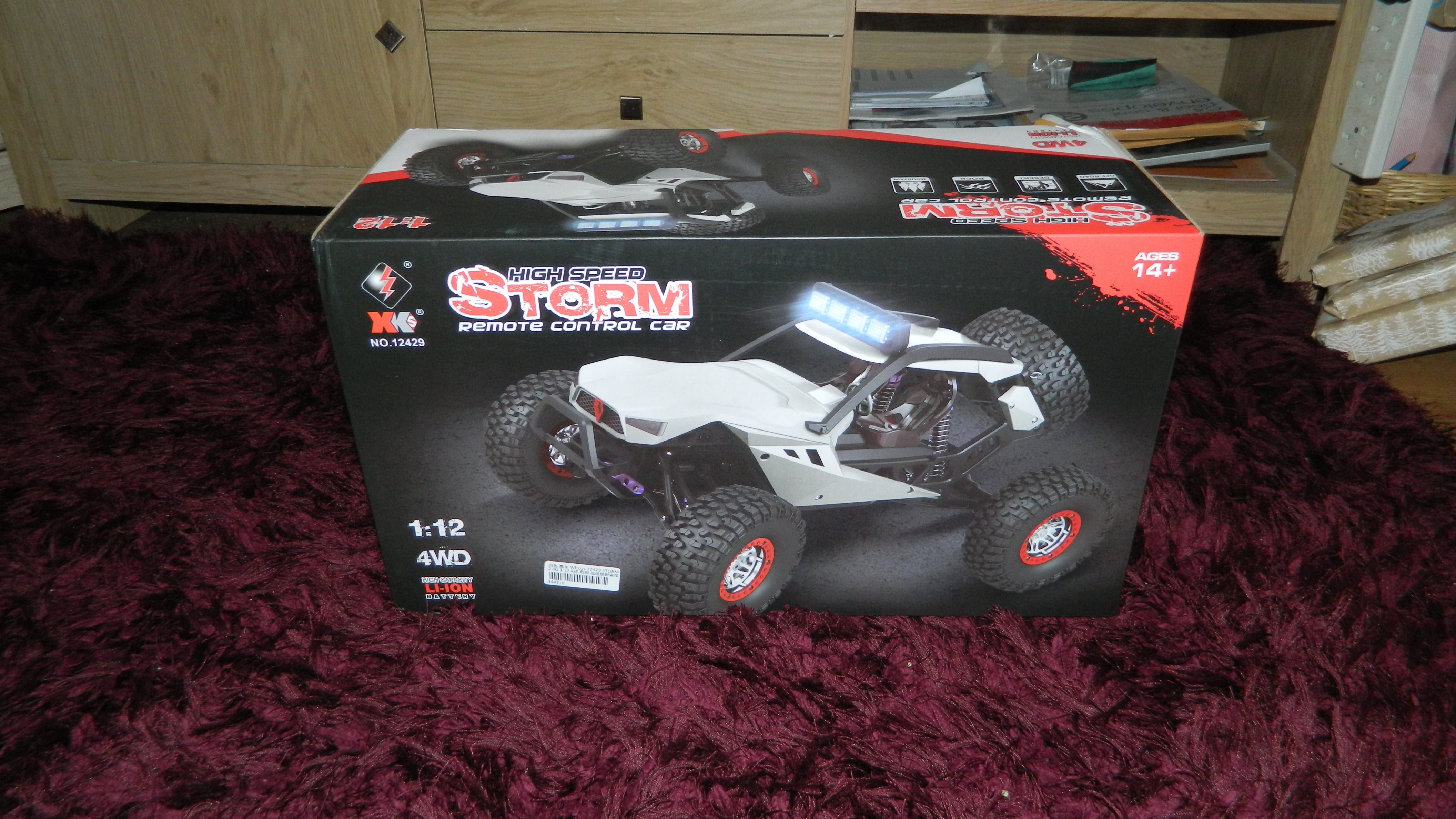 high speed storm remote control car