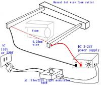 Foam Cutter Power Supply Schematic