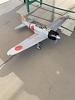 Name: zero.jpg
Views: 320
Size: 1.17 MB
Description: This model of AI-102, the lead aircraft of the second attack wave of Pearl Harbor flown by Lt. Saburo Shindo, is going to be seeing a lot more stick time now that it's dialed in.  It's incredibly realistic in the air.