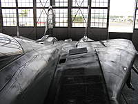 Name: P7180068.jpg
Views: 253
Size: 94.0 KB
Description: Grumman F-14 Tomcat. Looking front to back along the top.